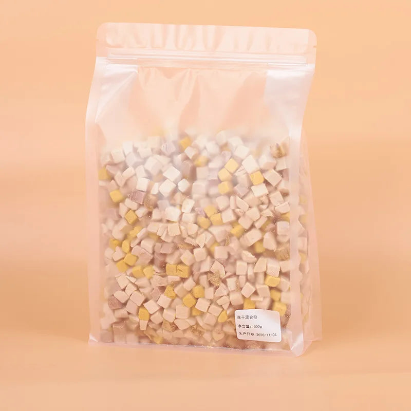 Freeze-Dried Cat & Dog Snacks 500g – Chicken, Duck, Quail, Salmon & More