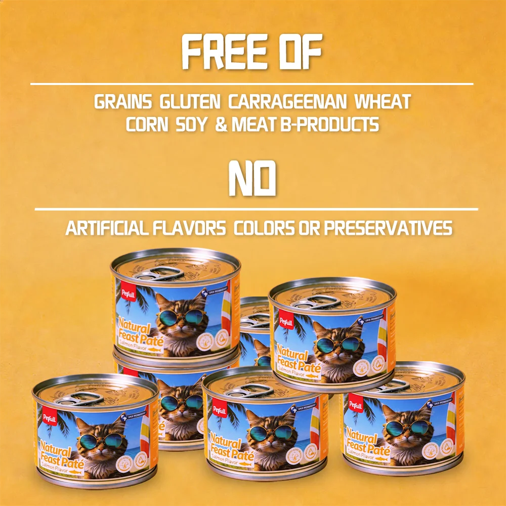 Petfull Wet Cat & Dog Food – 170g x24 Cans