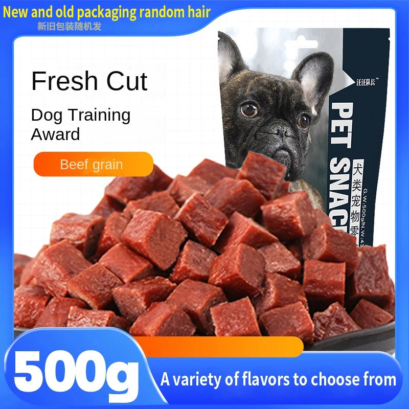 Dog Training Snacks – Beef, Egg Yolk & Grain Biscuits 500g