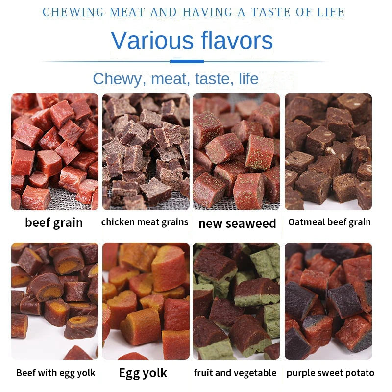 Dog Training Snacks – Beef, Egg Yolk & Grain Biscuits 500g