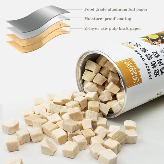 Freeze-Dried Cat & Dog Snacks – Chicken, Duck, Salmon & Cod