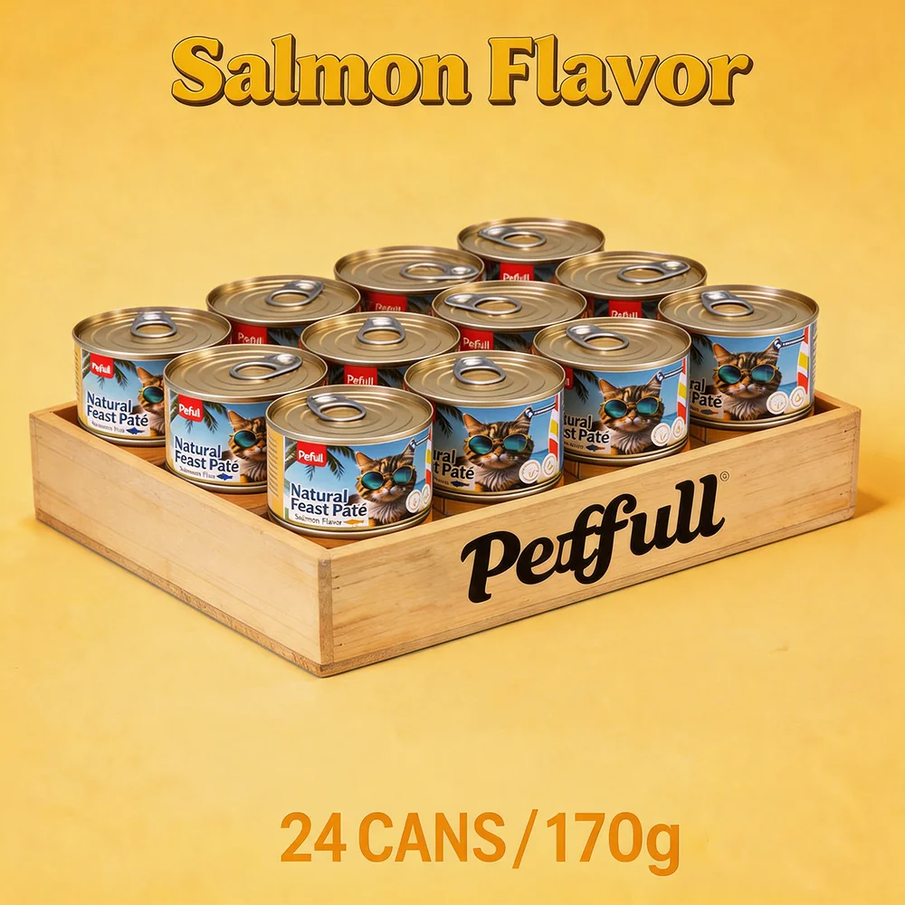 Petfull Wet Cat & Dog Food – 170g x24 Cans